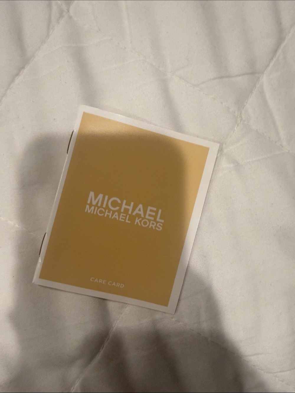 NWT Michael Kors Embossed MK Zip-Around Wallet in Cognac Brown - Picture 4 of 5